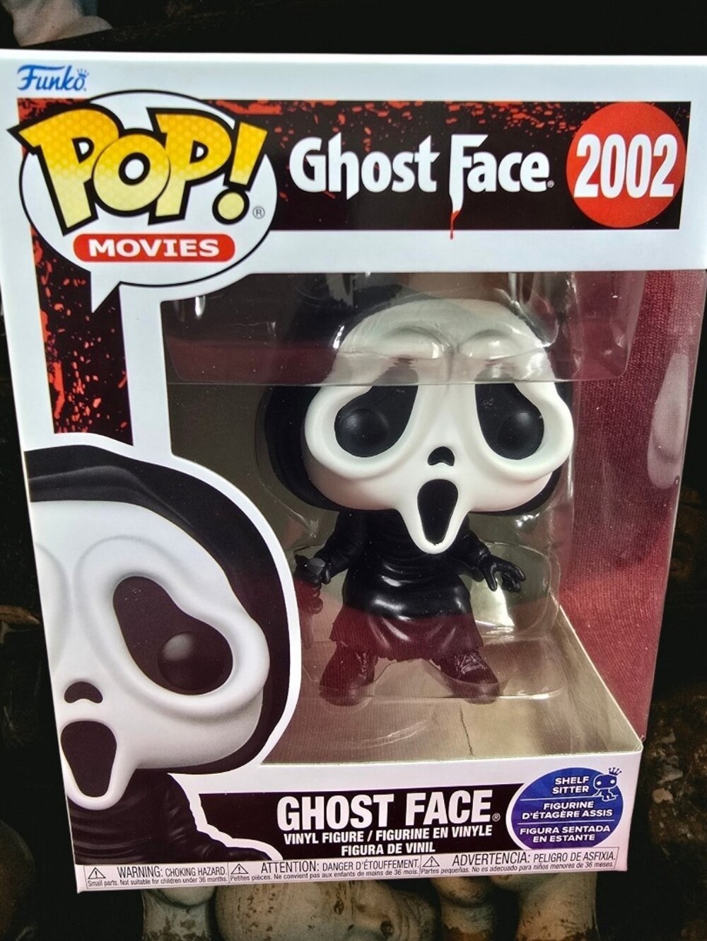 Funko Pop! Vinyl:  Ghost Face #2002 (Nib)  With Pop Protector